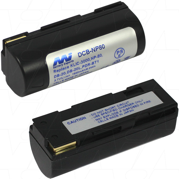 MI Battery Experts DCB-NP80-BP1